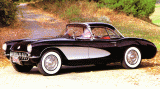 [thumbnail of 1957 Corvette w-Hardtop Black Frt Qtr=jrk=.jpg]